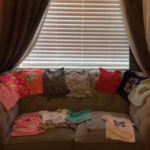 Lot of 13 shirts size 18 to 24 months!